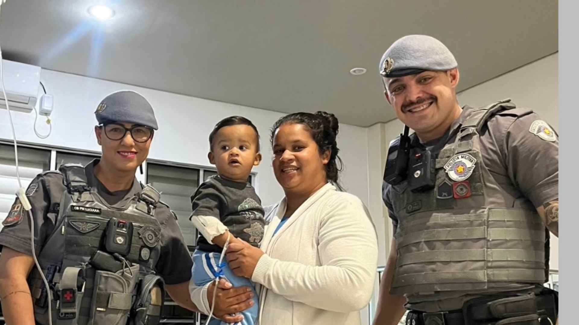 Policiais militares salvam bebê de 9 meses após engasgamento em Itararé