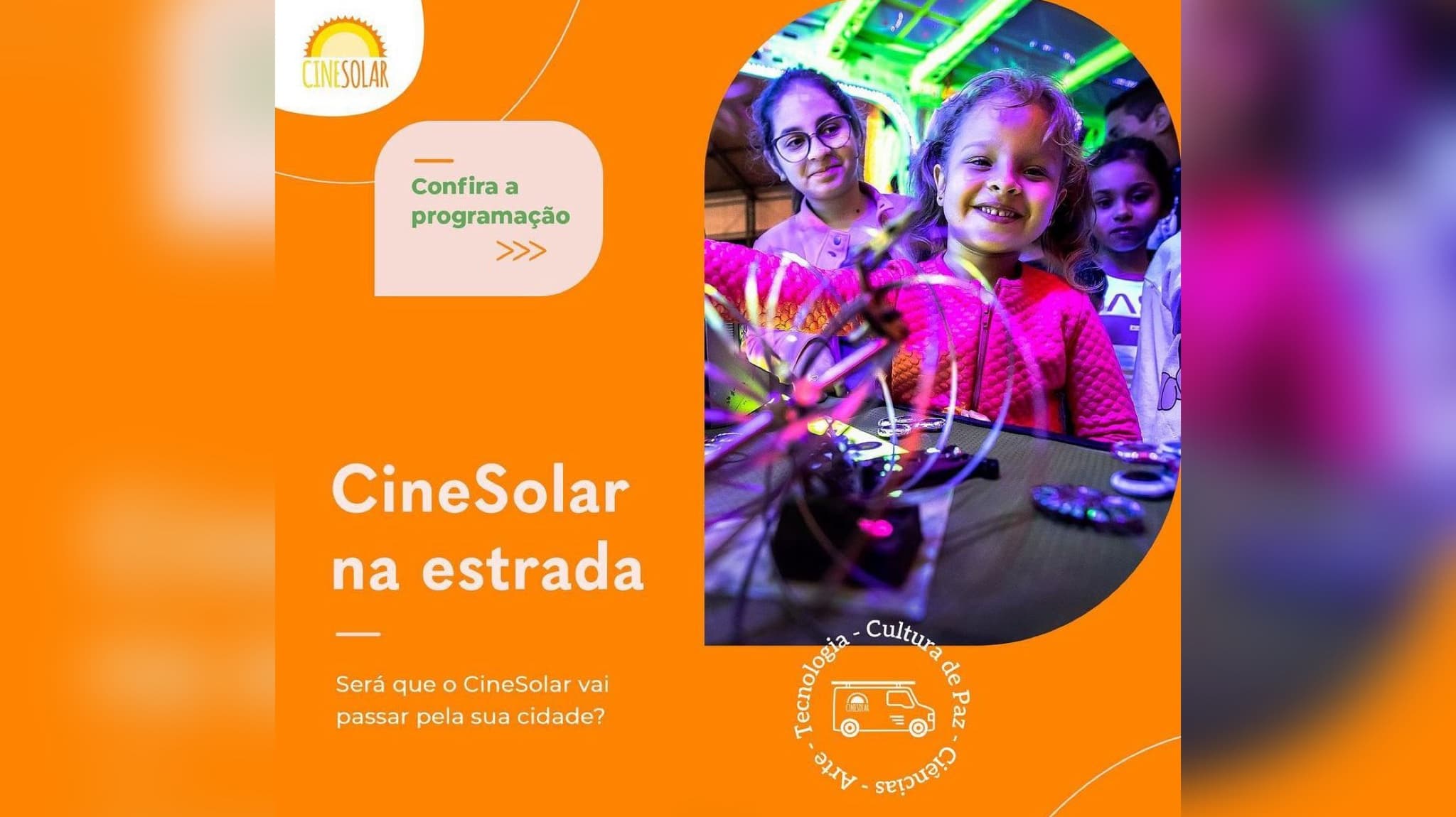 CineSolarzinho chega a Ribeirão Branco amanhã com sessões de cinema grátis movido a energia solar