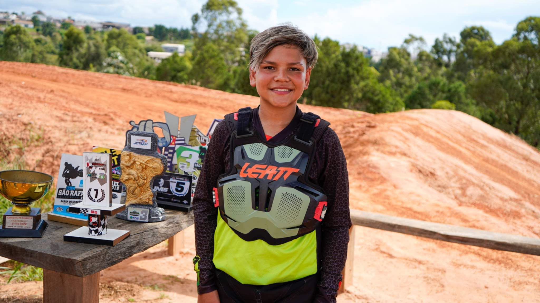 Gabriel Piedade, jovem Itapevense talentoso do motocross