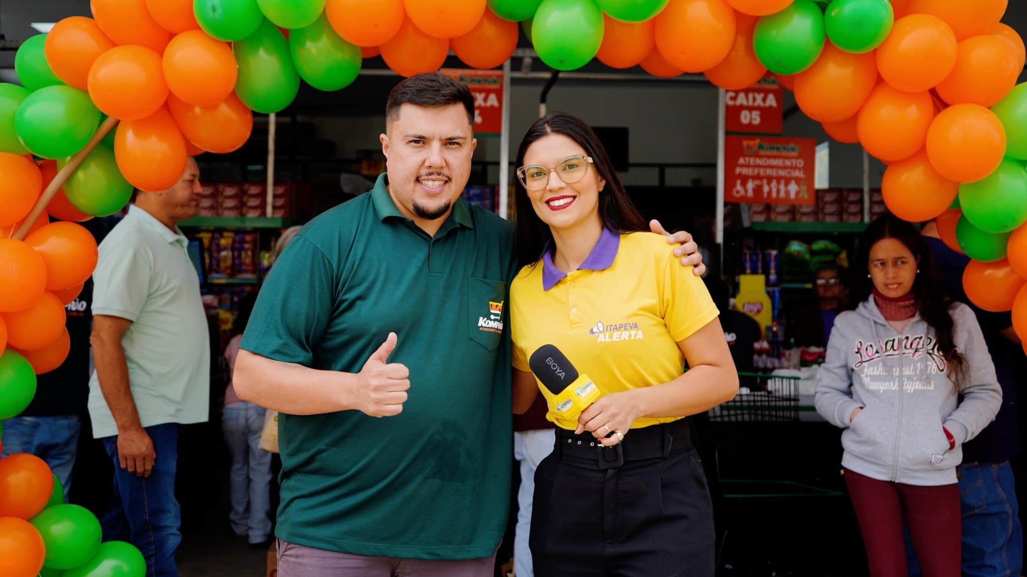 Itapeva celebra a inauguração do Supermercado KOMPRÃO