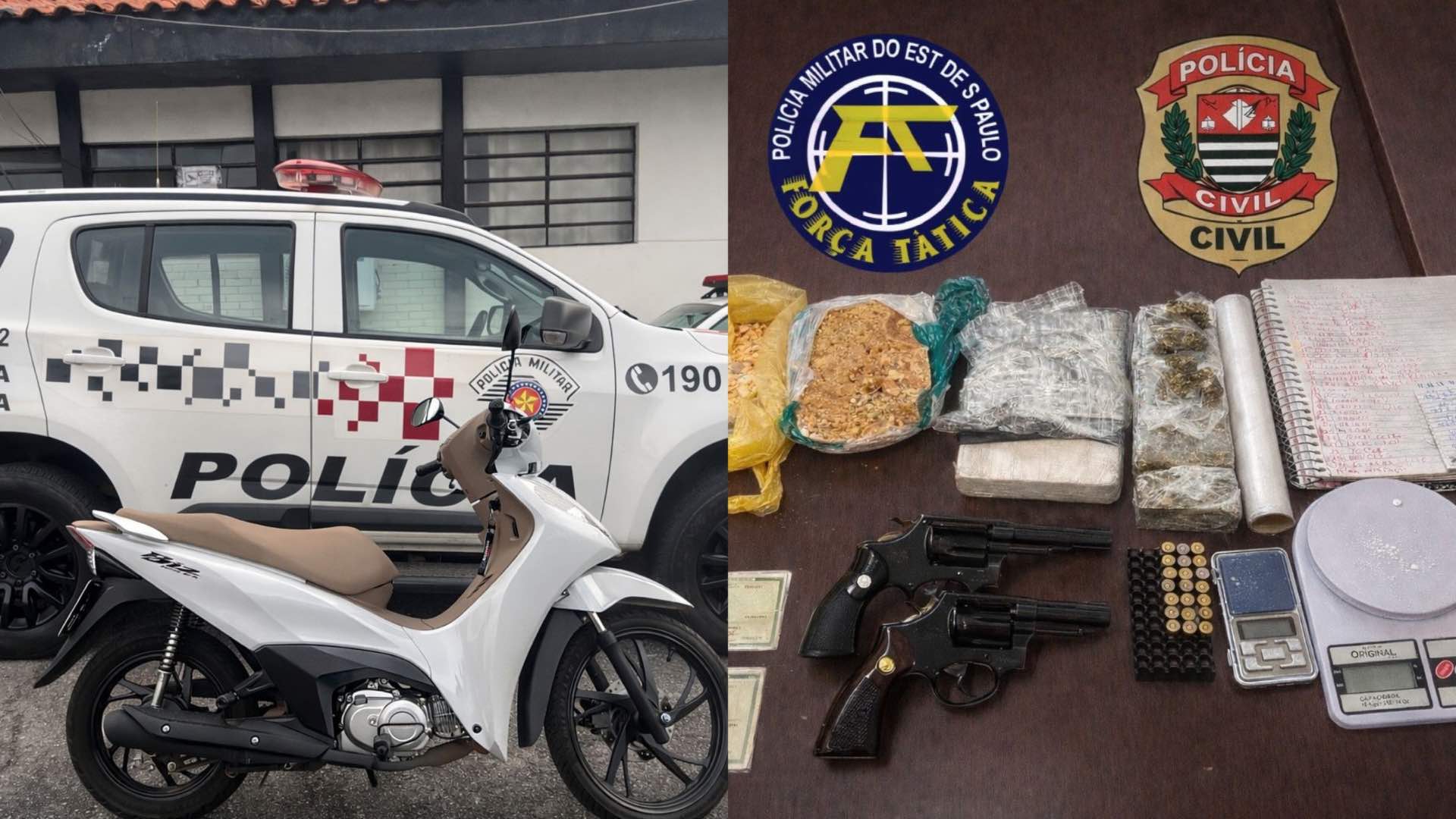 Operação policial prende mãe e filha por tráfico de drogas em Capão Bonito