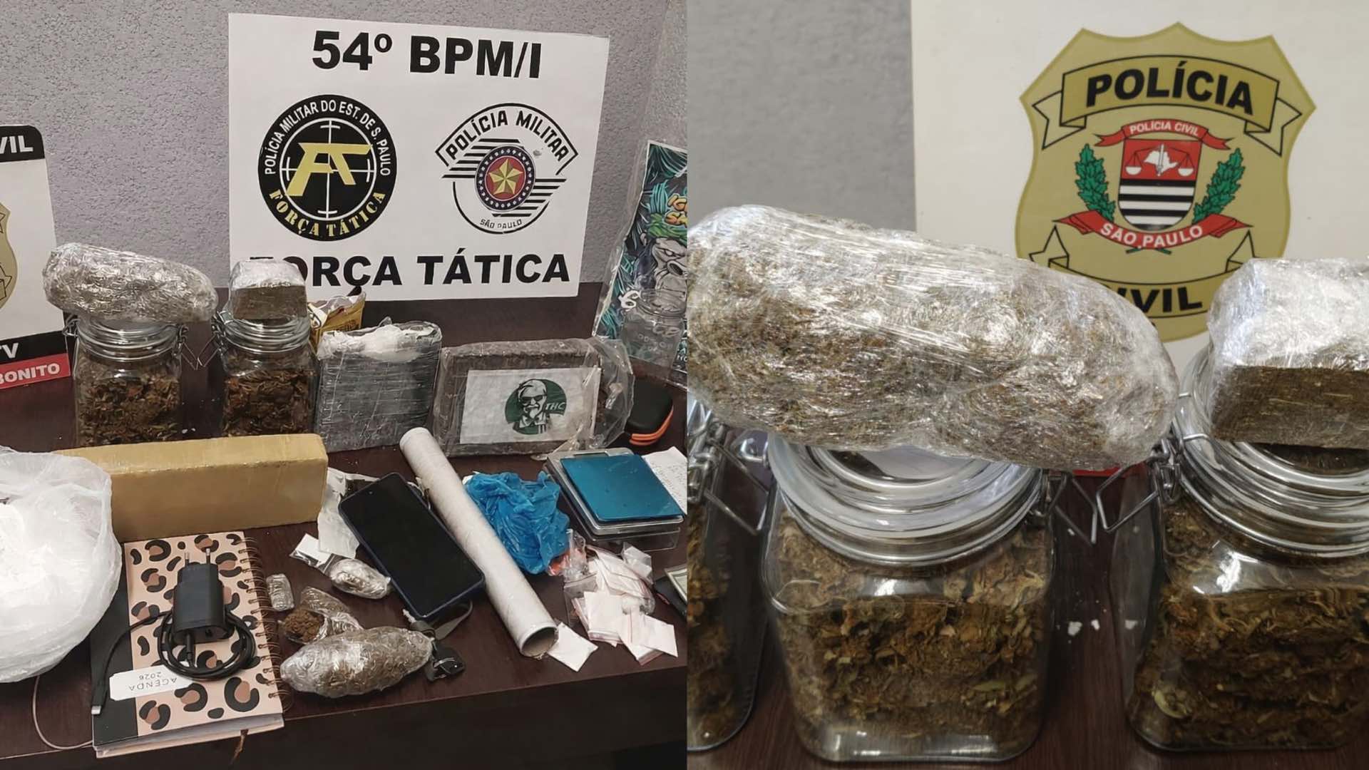 Casal é preso com recém-nascido em “casa-bomba” usada para tráfico de drogas em Capão Bonito
