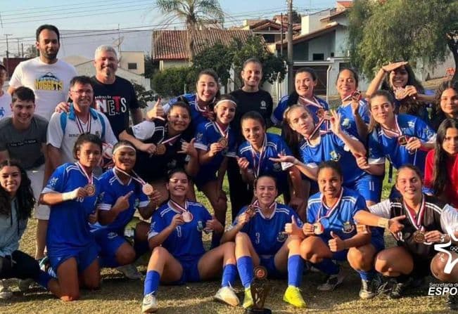 Futsal Feminino de Itapeva garante medalha nos Jogos Regionais do Estado de São Paulo 2023